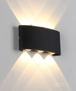 APLIQUE 6W BIDIRECCIONAL CALIDO IP66  APTO EXTERIOR