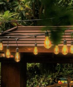 GUIRNALDA ELECTRICA EDISON 10 metros + 10 ampolletas