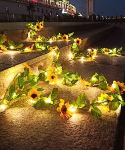 Guirnalda Solar girasoles