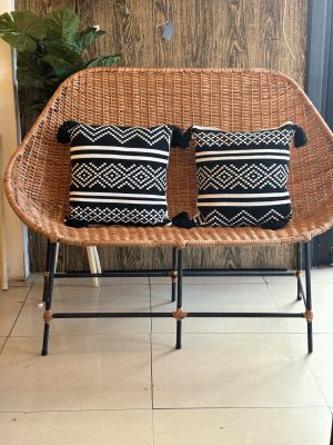 Sillón 2 cuerpos mimbre