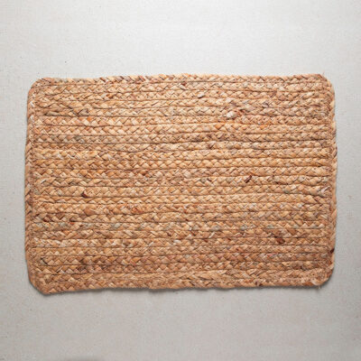 ALFOMBRA DE ENTRADA RECTANGULAR YUTE
