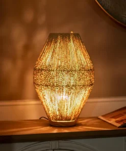 LAMPARA TEJIDA ALGODÓN BRISA