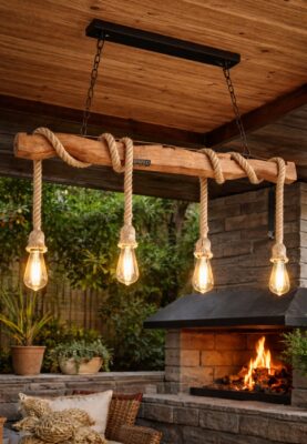 LÁMPARA YUGO NATIVO 100cm