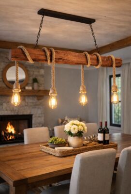 LÁMPARA COLGANTE ESTILO TRANQUERA PELLÍN NATIVO