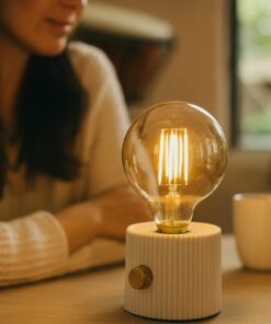 LÁMPARA RECARGABLE VINTAGE CON DIMMER