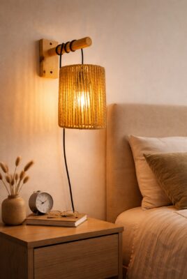 APLIQUE DE MURO TRENZADO ALGODÓN